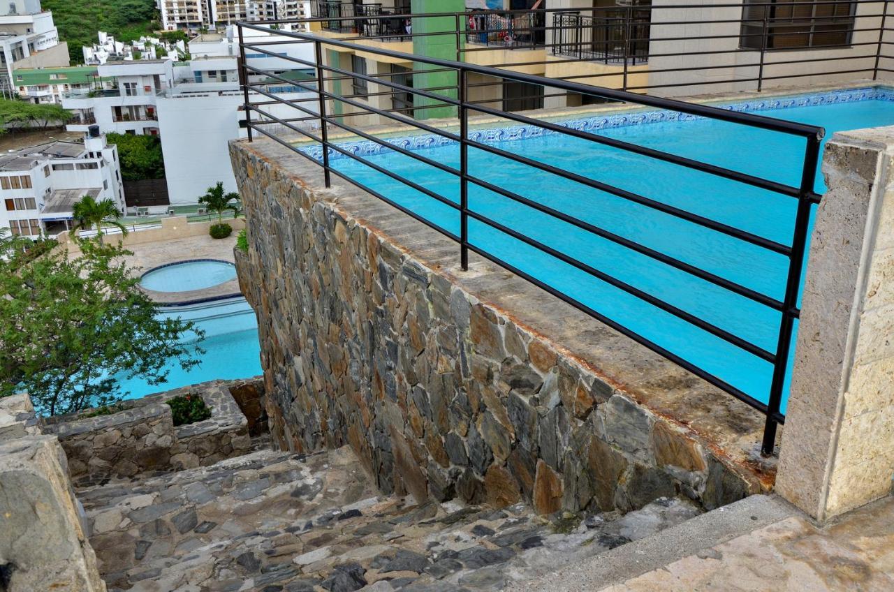 Apartamentos El Penon Del Rodadero Vista Al Mar - By Apartamar Santa Marta Exterior foto